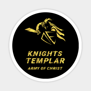 ✝ Knights Templar ✝ Army of CHRIST ✟ Unique Epic Medieval Holy Warrior Magnet